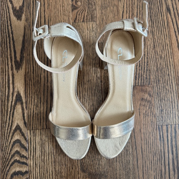 CL by Chinese Laundry Champagne Chunky Heel - Picture 4 of 7